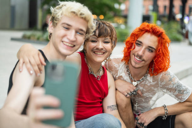 istock Gay New Yorkers capturing a memory on smart phone 1776559893