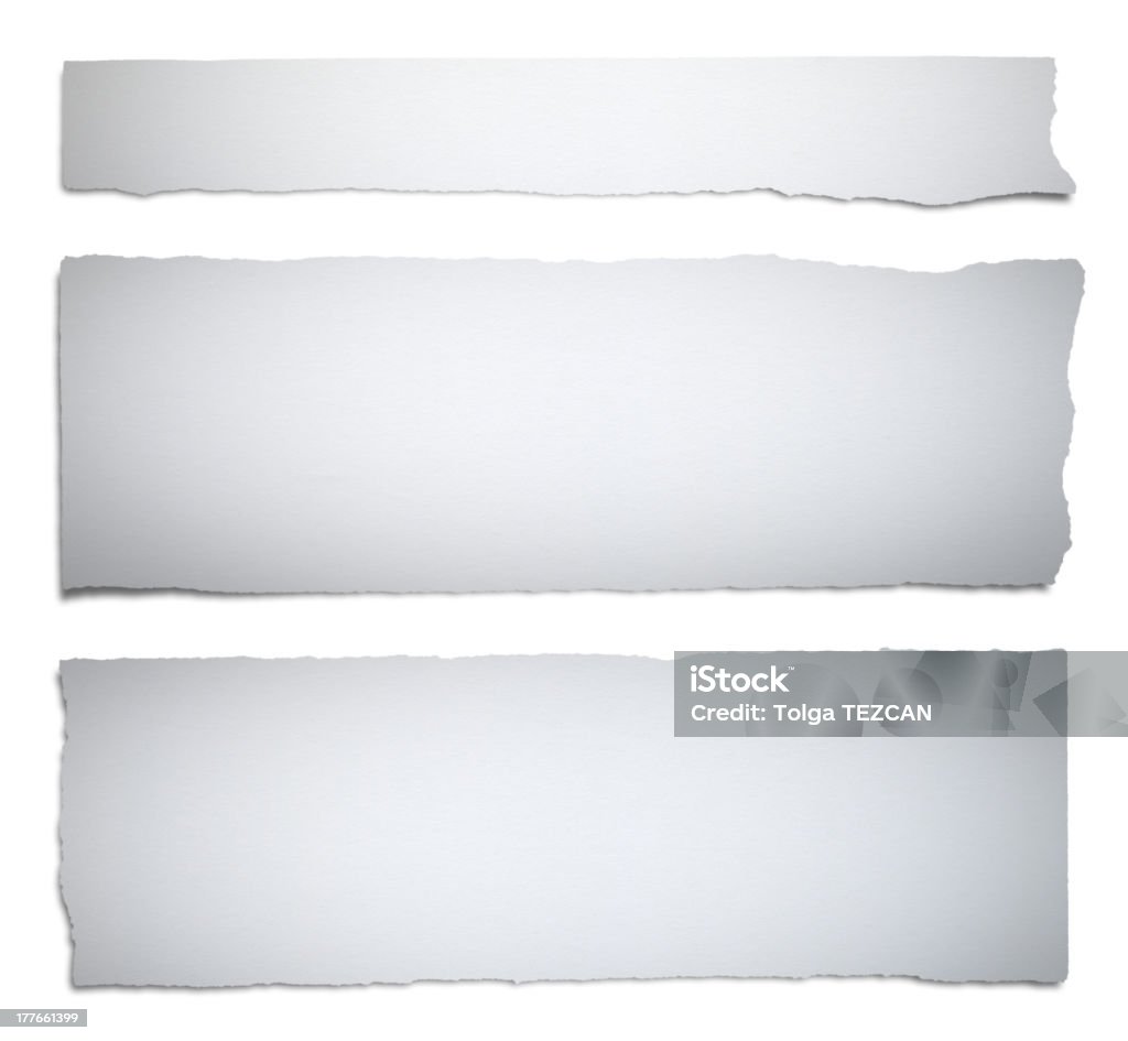 Papel em branco - Royalty-free Acabado Foto de stock