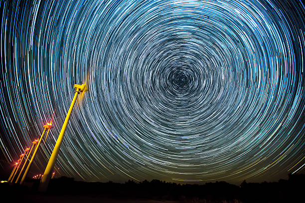 istock wind turbine with star trials 177662643
