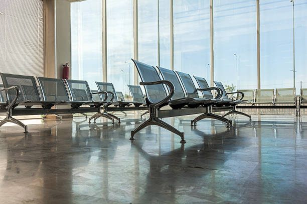istock Steel Bus Station Waiting Chairs 177666813