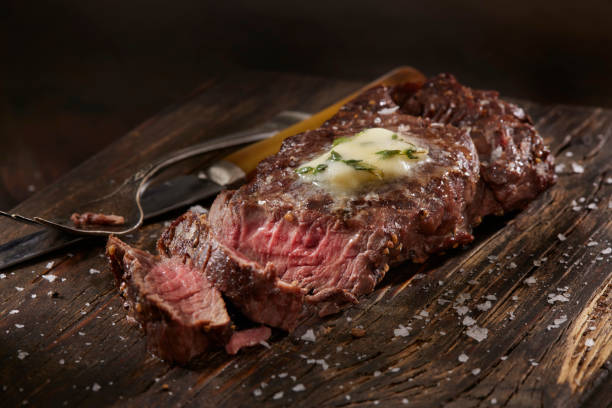 istock Medium Rare Venison Strip Loin Steak 1776683160
