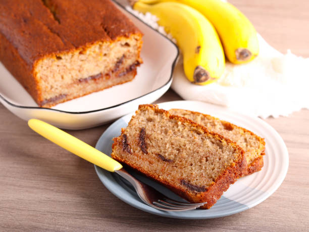 istock Banana cake with chocolate 1776776514