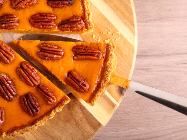 istock Pumpkin and pecan cheesecake 1776779050