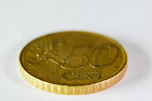 Monetary Details: 50 Euro Cents Coin in Longitudinal Perspective.
