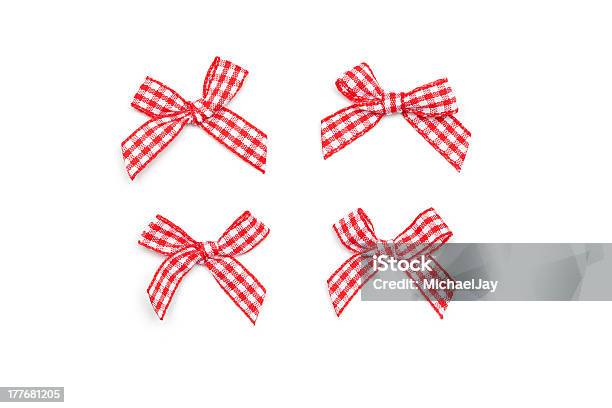 Checkered Ribbon Ties Stock Photo - Download Image Now - Cut Out, Gift,  Group Of Objects - iStock