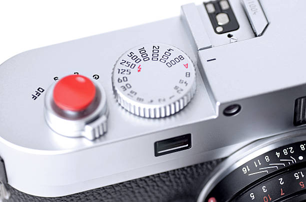 istock Close up of rangefinder camera 177682294