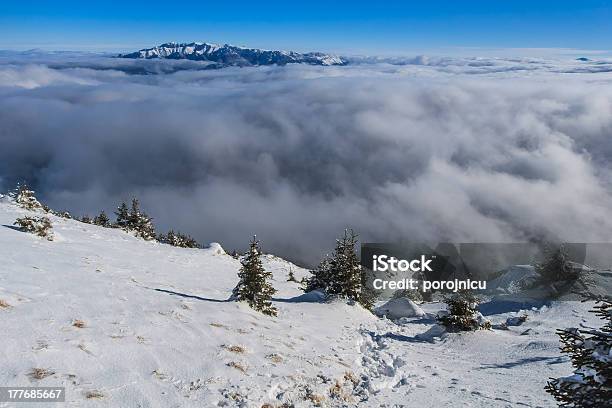 Winter Berglandschaft Stockfoto und mehr Bilder von Anhöhe - Anhöhe, Berg, Berggipfel