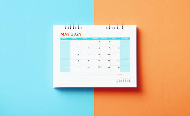 istock May 2024 Calendar On Blue And Orange Background 1776859965