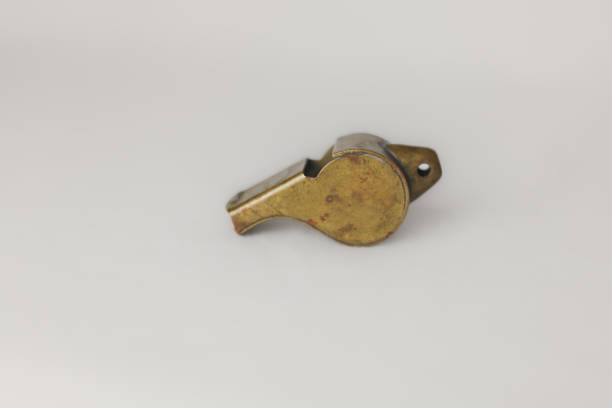 istock Antique Brass Police Whistle Patina 1776878564
