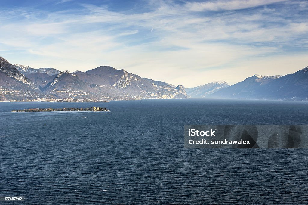 Costa do Lago garda - Royalty-free Ajardinado Foto de stock