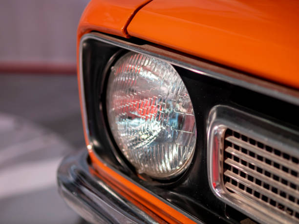 istock Vintage car door headlight 1776888935