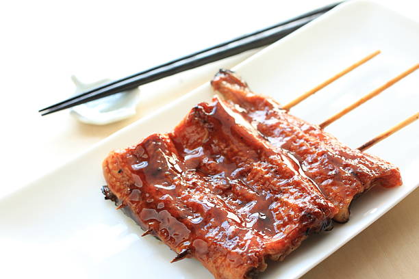 istock japanese cuisine, grilled eel with sweet sauce 177689356