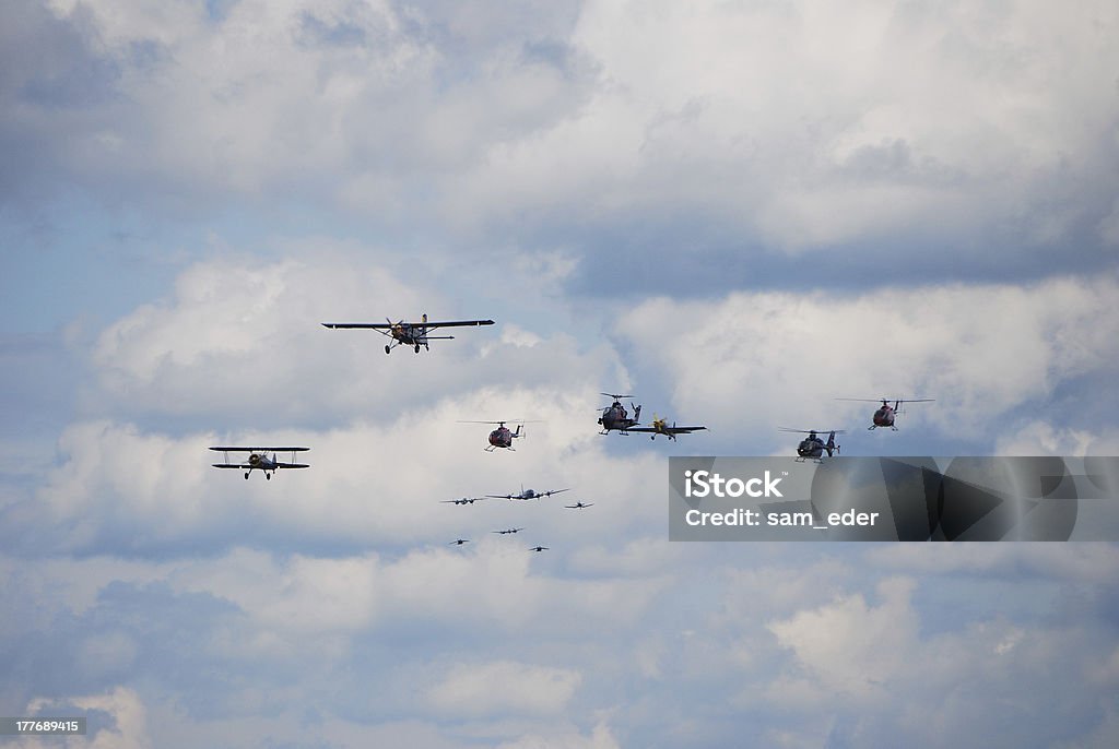 다른 항공기 - 로열티 프리 Airshow 스톡 사진