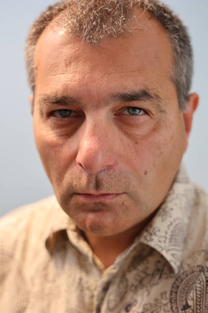 istock Portrait of serious middle aged man 1776913806