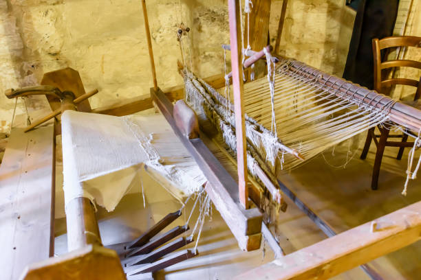 istock Traditional loom in a Maltese house. 1776931230