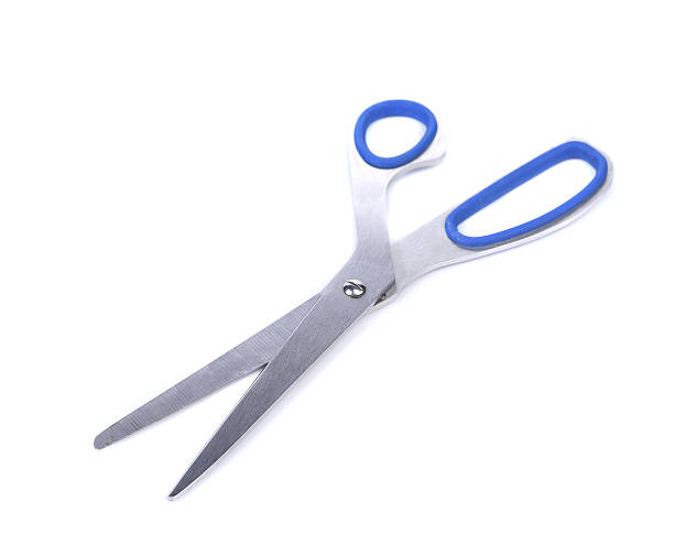 istock Pair of scissors isolated on a white background 177693820