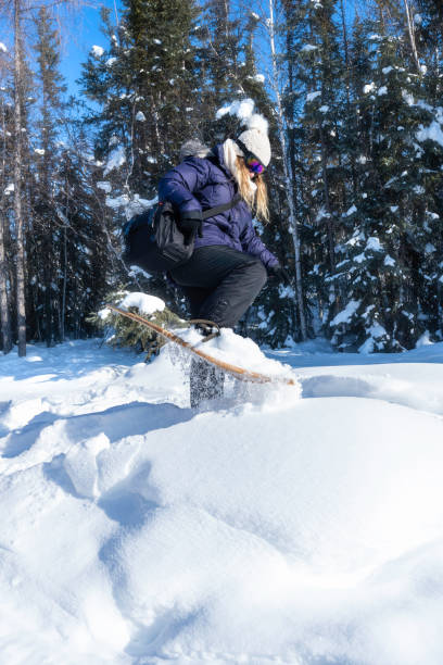istock Snowshoeing in Yellowknife, Canada 1776941693
