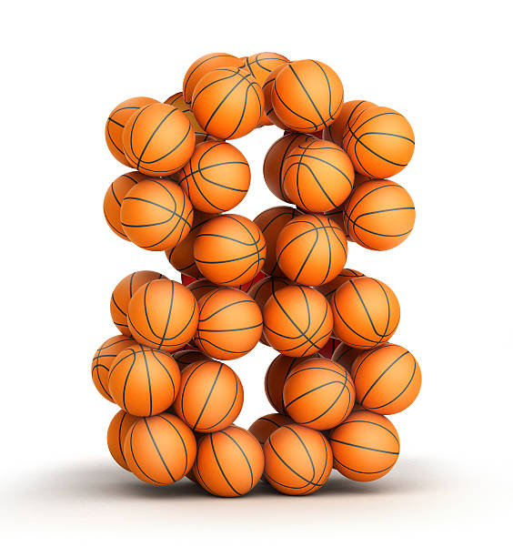 istock Number 8 basketball 177694222