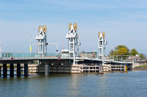 istock IJssel bridge city Kampen, Netherlands 177694341