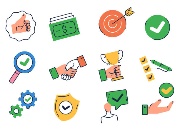 Business financial finance trade service bank payment line icon set. Vector flat graphic design illustration Business financial finance trade service bank payment line icon set. Vector flat graphic design credit card paying banking business stock illustrations