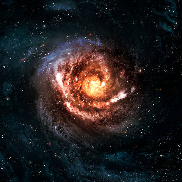 istock Incredibly beautiful spiral galaxy somewhere in deep space 177695519