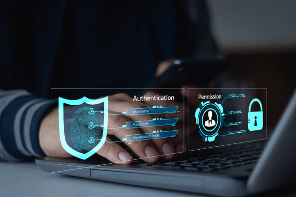 istock Concepts of cyber security, data protection, managing password identity access to private information verified on the Internet online web platform, account document system management confidentiality. 1776978555