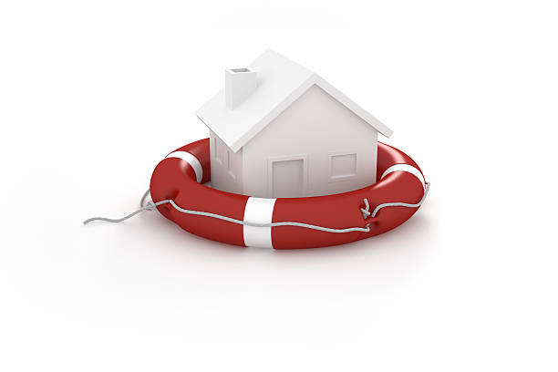 istock House in lifesaver 177698952