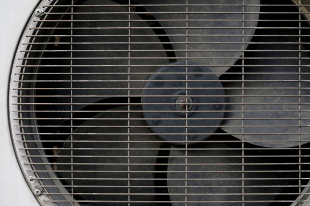 Detail of an air conditioning unit