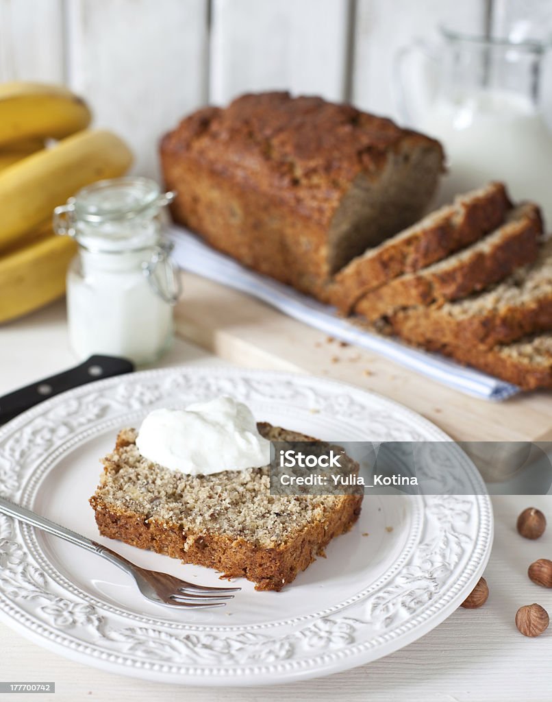 Pão de Banana - Foto de stock de Alimentação Saudável royalty-free