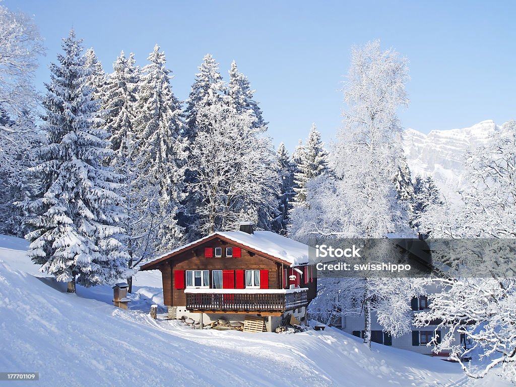 Winter in alps Winter in swiss alps (Flumserberg, St. Gallen, Switzerland) Beauty In Nature Stock Photo