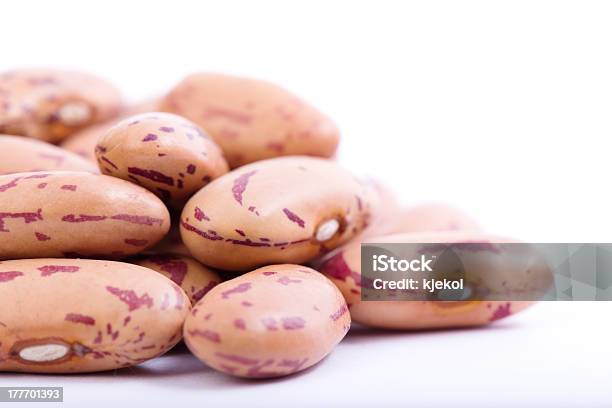 Organic Borlotti Beans Stock Photo - Download Image Now - Borlotto Bean, Dry, Backgrounds