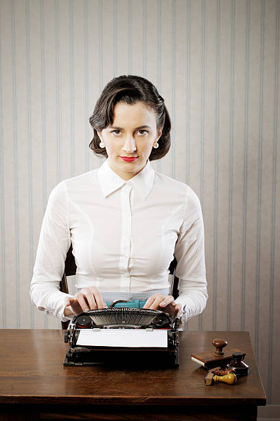 istock Woman typing in her office 177701900