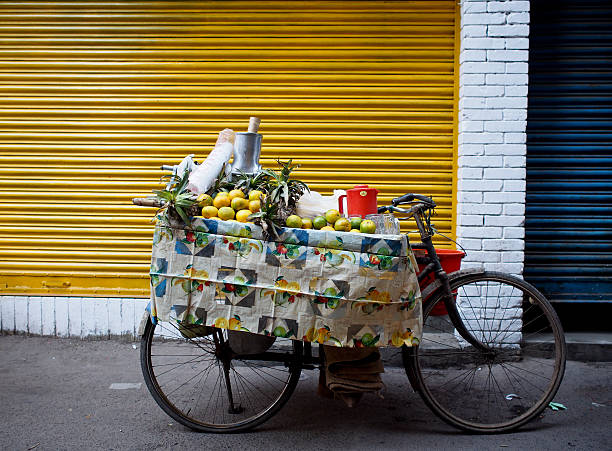 Jugo soporte de katmandú - foto de stock