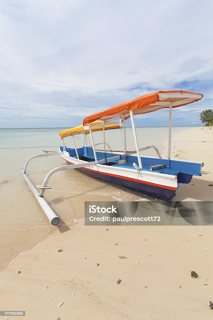Рыбацкая лодка - Стоковые фото Gili-Air Island роялти-фри