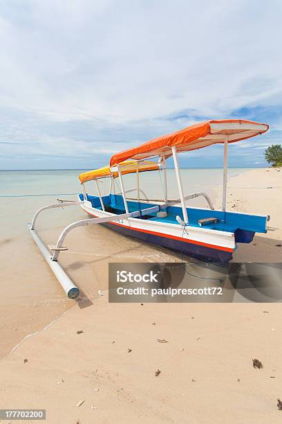 Рыбацкая Лодка — стоковые фотографии и другие картинки Gili-Air Island - Gili-Air Island, Азия, Бали