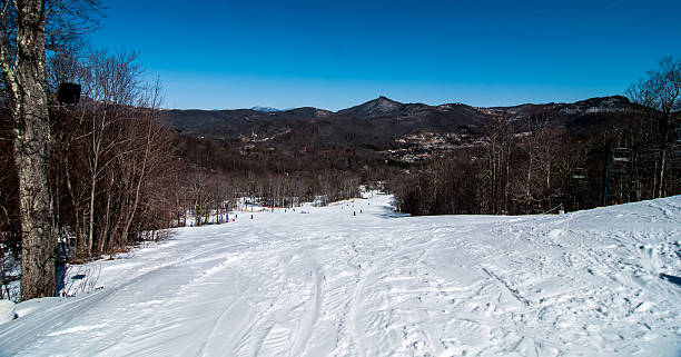 Great Smoky Mountains National Park Winter Overlook Snow Landscape