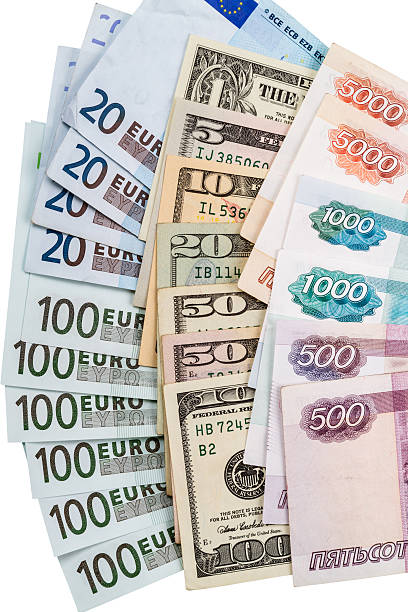 istock Dollars, euros and russian Robles 177702927