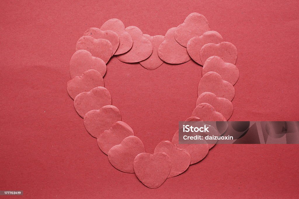 Corazones de San Valentín rojo - Foto de stock de Amor - Sentimiento libre de derechos