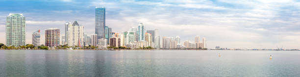 istock Miami skyline panorama from Biscayne Bay 177703454