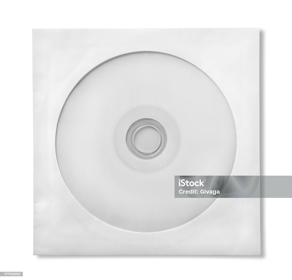 CD com papel caso - Royalty-free Compartimento de Arrumação Foto de stock