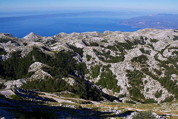 biokovo - naturpark stock-fotos und bilder