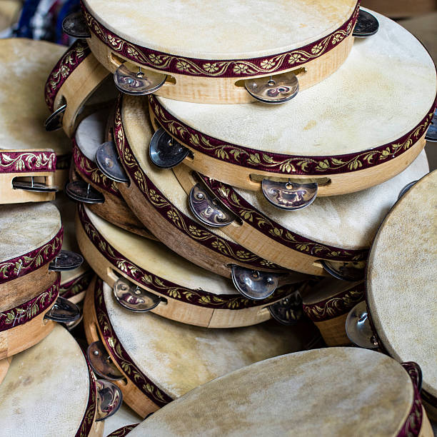 istock Wooden Tambourines 177705165