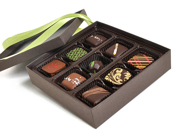 istock Box of chocolate candies 177705874