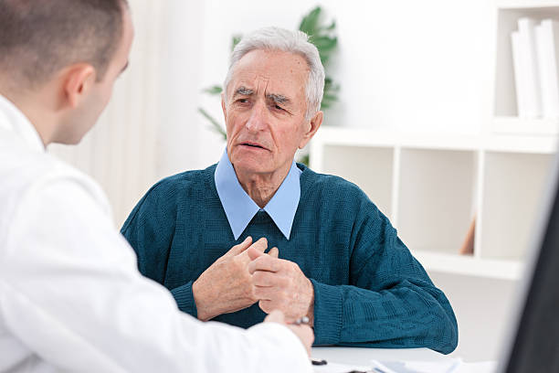 istock Senior patent with doctor 177707856