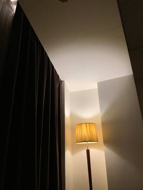 istock Small Lamp on the corner room 1777079588