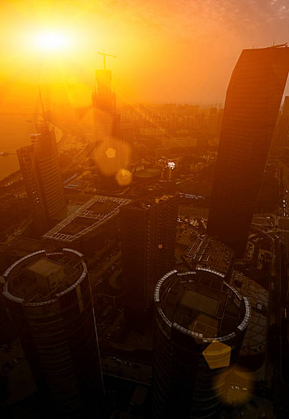 istock Overlooking the city scenery skyline 177708768