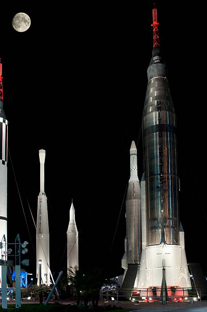 istock Rockets at NASA Kennedy Space Center 177708930