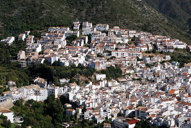 istock White village, Ojen, Andalusia, Spain. 177709390