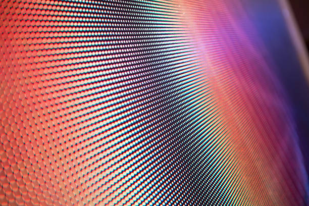 abstract panal - led abstract the media textured effect fotografías e imágenes de stock