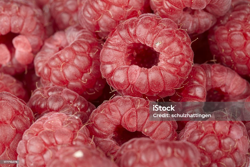 Himbeeren - close up Close-up of raspberries Close-up Stock Photo
